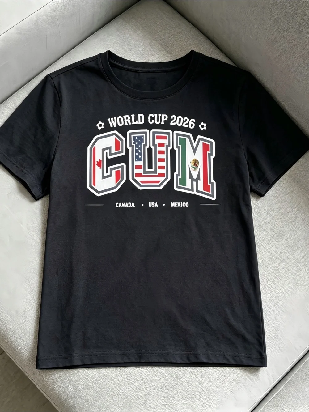 Canada USA Mexico Host Nations WC 2026 Graphic T-Shirt
